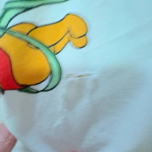 Vintage Disney Winnie the Pooh Tigger  Poohtanicals duvet & ruffle pillow shams - Picture 14 of 15